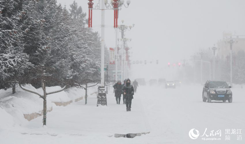 注意保暖！漠河最大积雪深度19厘米