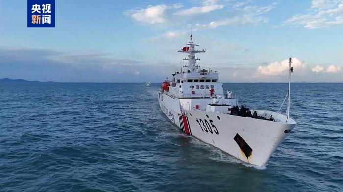 四支海警舰艇编队环台岛巡航管控，海上守护者的巡航记