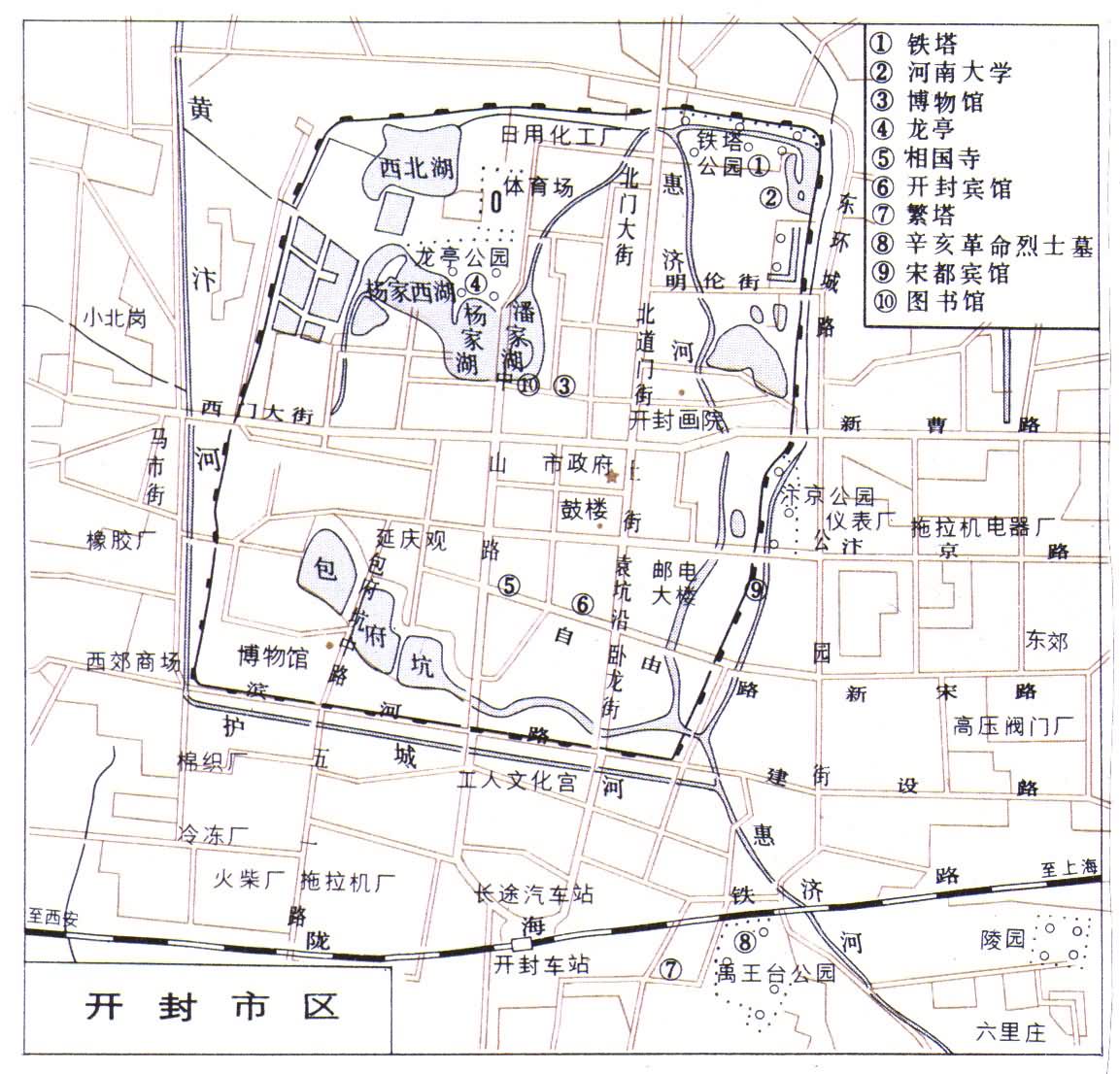 开封市区最新地图，自然美景探索之旅启动