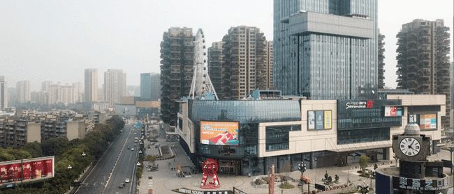 新都最新街道，时代变迁的印记