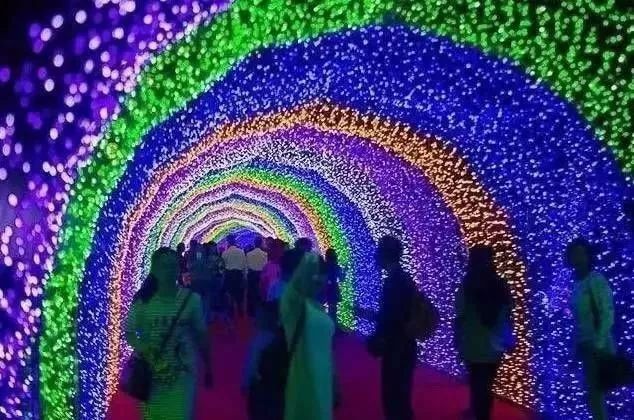 灯光秀最新时间，星光璀璨下的家庭欢聚夜