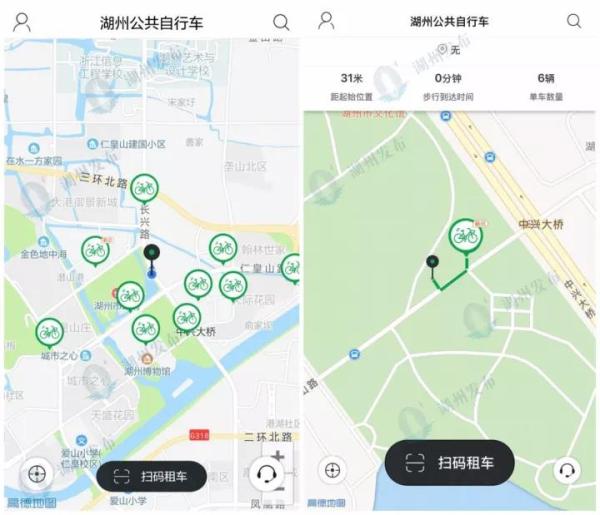 湖州最新自行车分布图，绿色出行的繁荣脉络全景展示