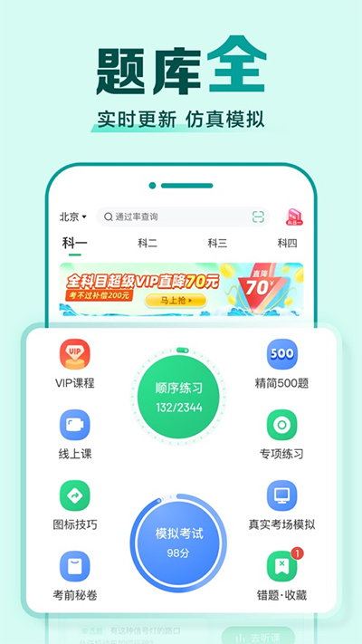 最新科目一考试题库，探索自然美景与驾驶技能的奇妙之旅