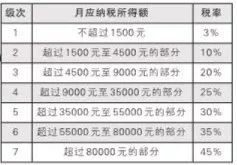最新工资个人所得税详解，财税新政对每个人的影响与应对之道
