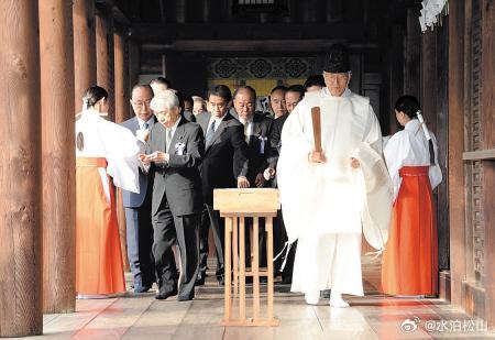 石破茂参拜靖国神社，一场绿色探险的祭品之旅