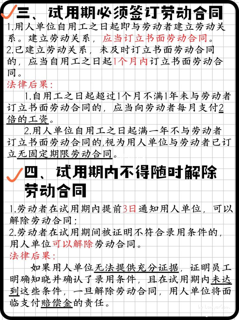 最新劳动法试用期,最新劳动法试用期步骤指南